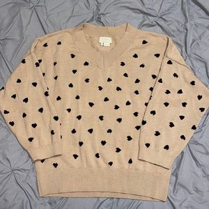 Kate Spade Heartbeat Sweater - size Small